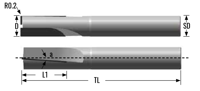 TPE-L2P dimension drawing — catalogue D12