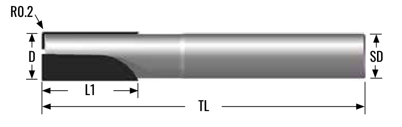 TPE-LO2S dimension drawing — catalogue D09