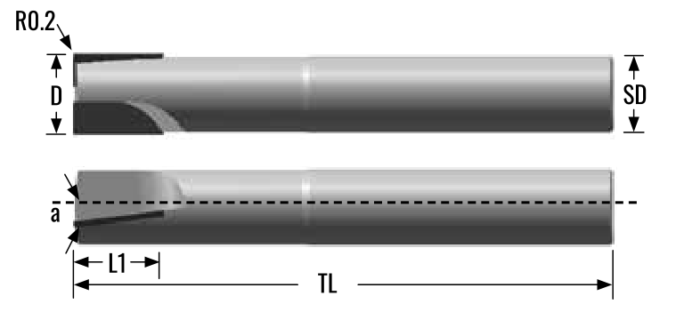 TPE-S2N dimension drawing — catalogue D13