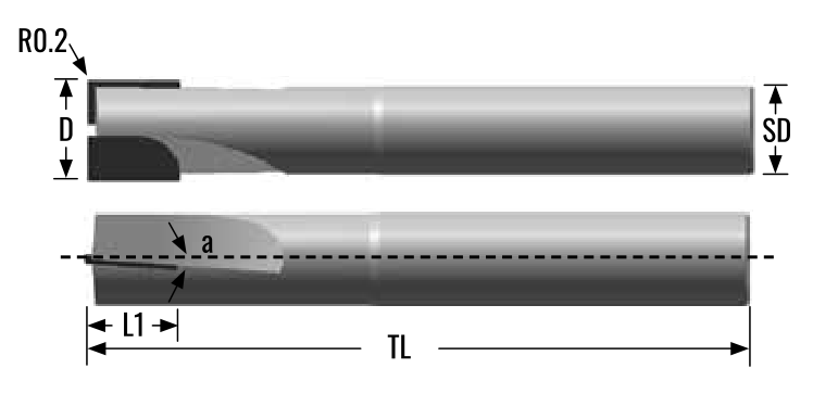TPE-S2P dimension drawing — catalogue D10