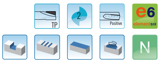 TPE-S2P specification and application symbols — catalogue D10