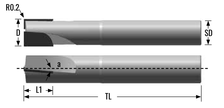 TPE-SO2P dimension drawing — catalogue D11