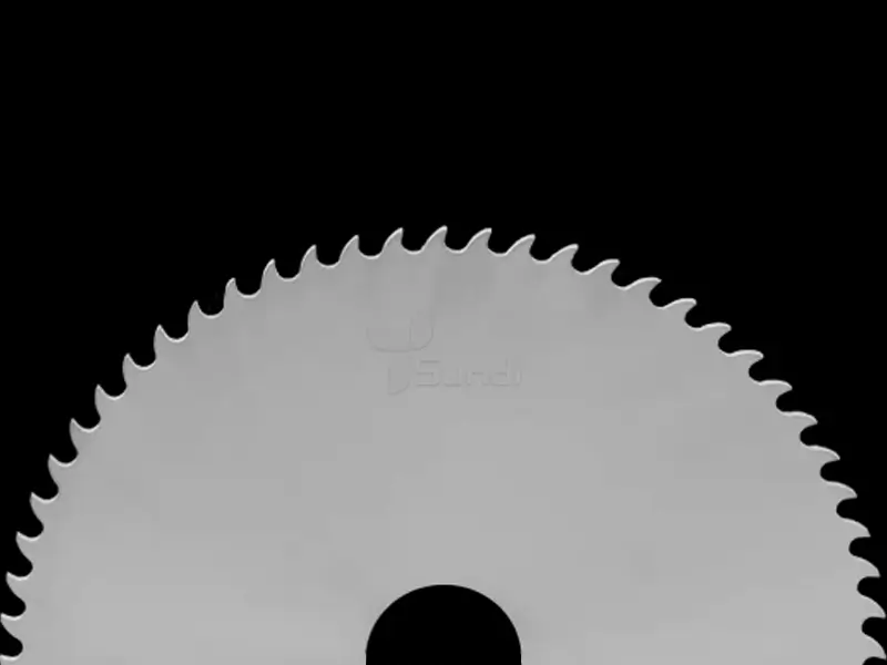 Solid carbide circular saw blades