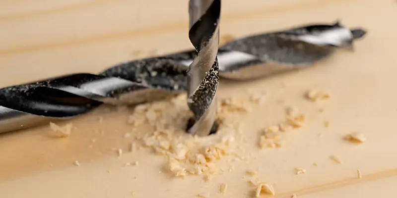 Drill a Hole in Wood