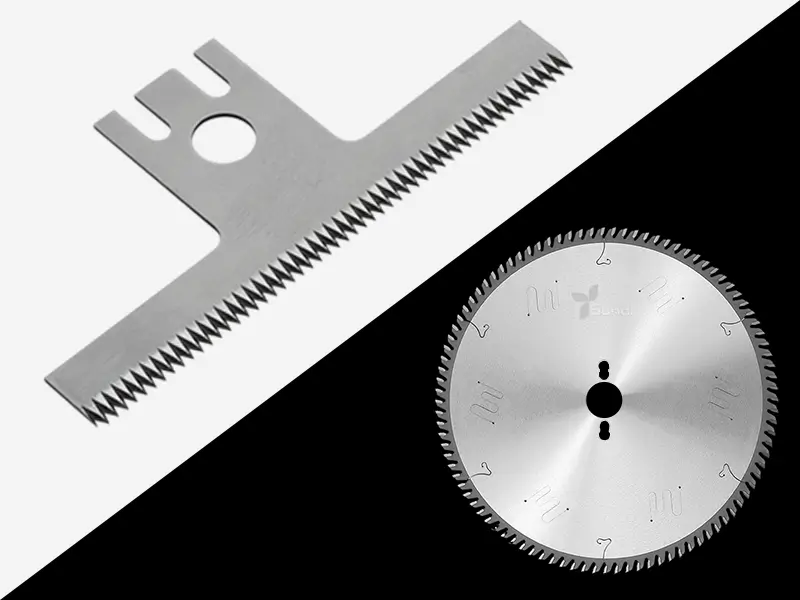 saw blades and Tooth blade knife