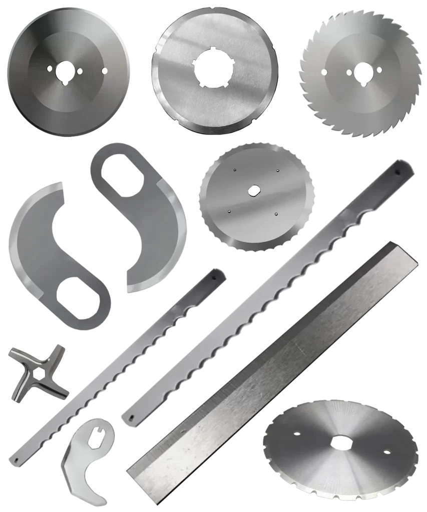 Lames pour le traitement des aliments