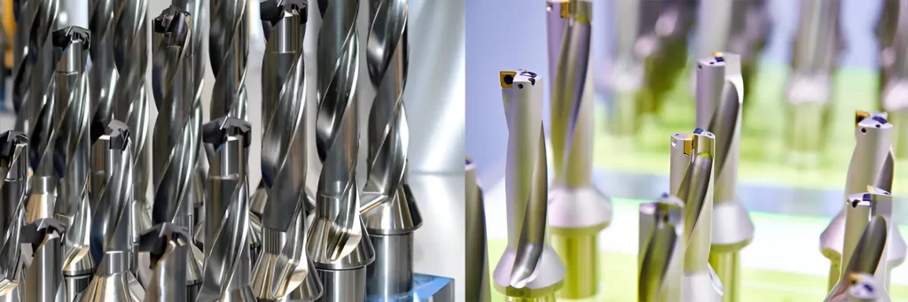 Replaceable Tip Drill vs Indexable Insert Drill