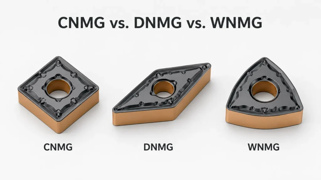 CNMG vs. DNMG vs. WNMG