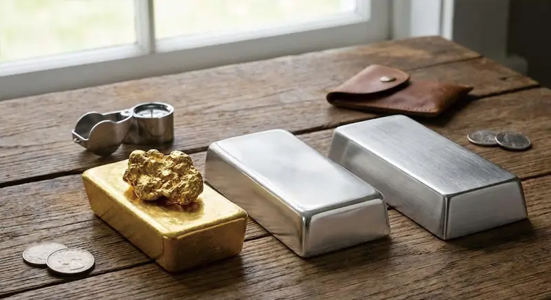 Gold, Silver, Platinum