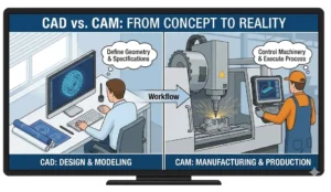 CAD vs CAM