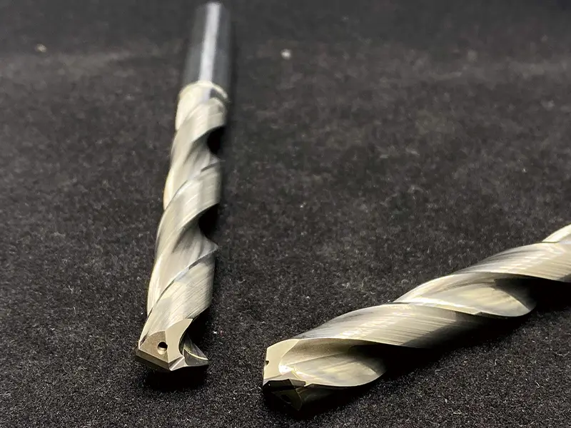 PCD tipped Spiral Drill