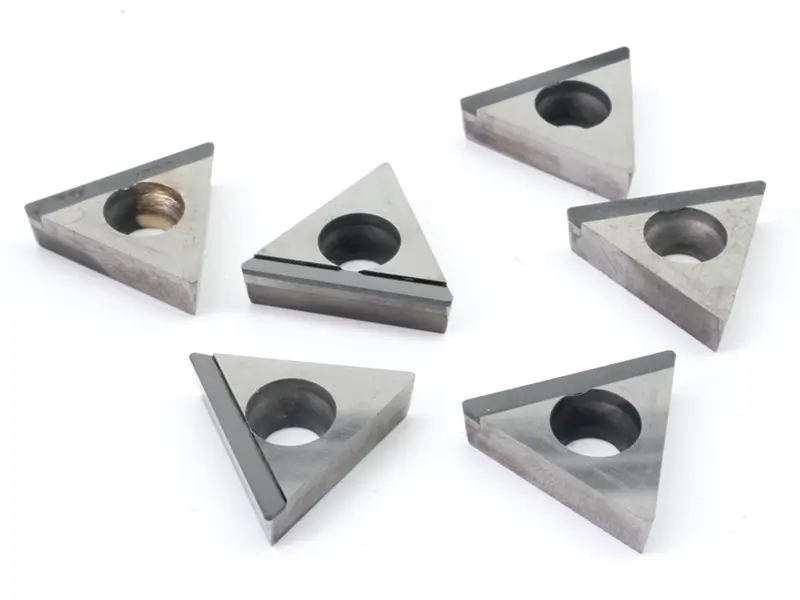 Plaquettes de tournage PCD "Full Edge" (Arête complète)