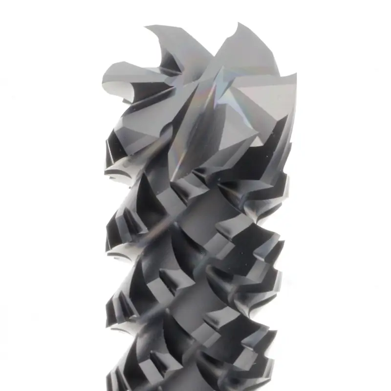 Tooth profile of tungsten carbide milling cutters