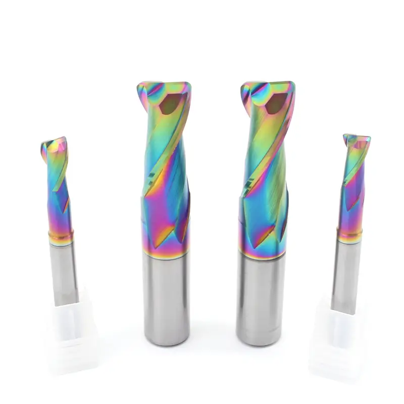 Fraise en carbure monobloc à rayon d’angle (bull nose)