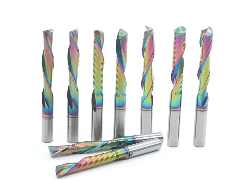 Solid Carbide Spiral Router Bits for CNC Woodworking