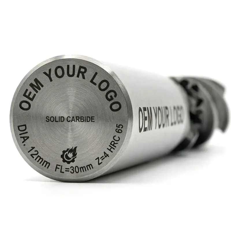 OEM services: custom-logo tungsten carbide milling cutters