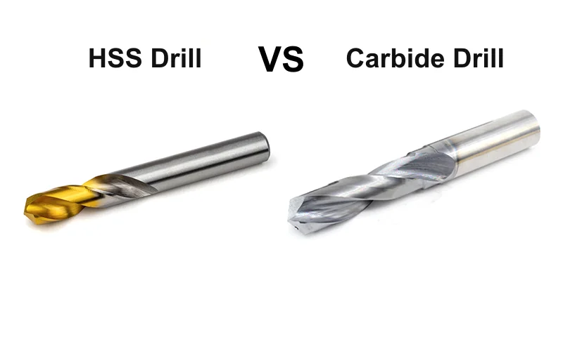 HSS Drill VS Carbide Drill comparison