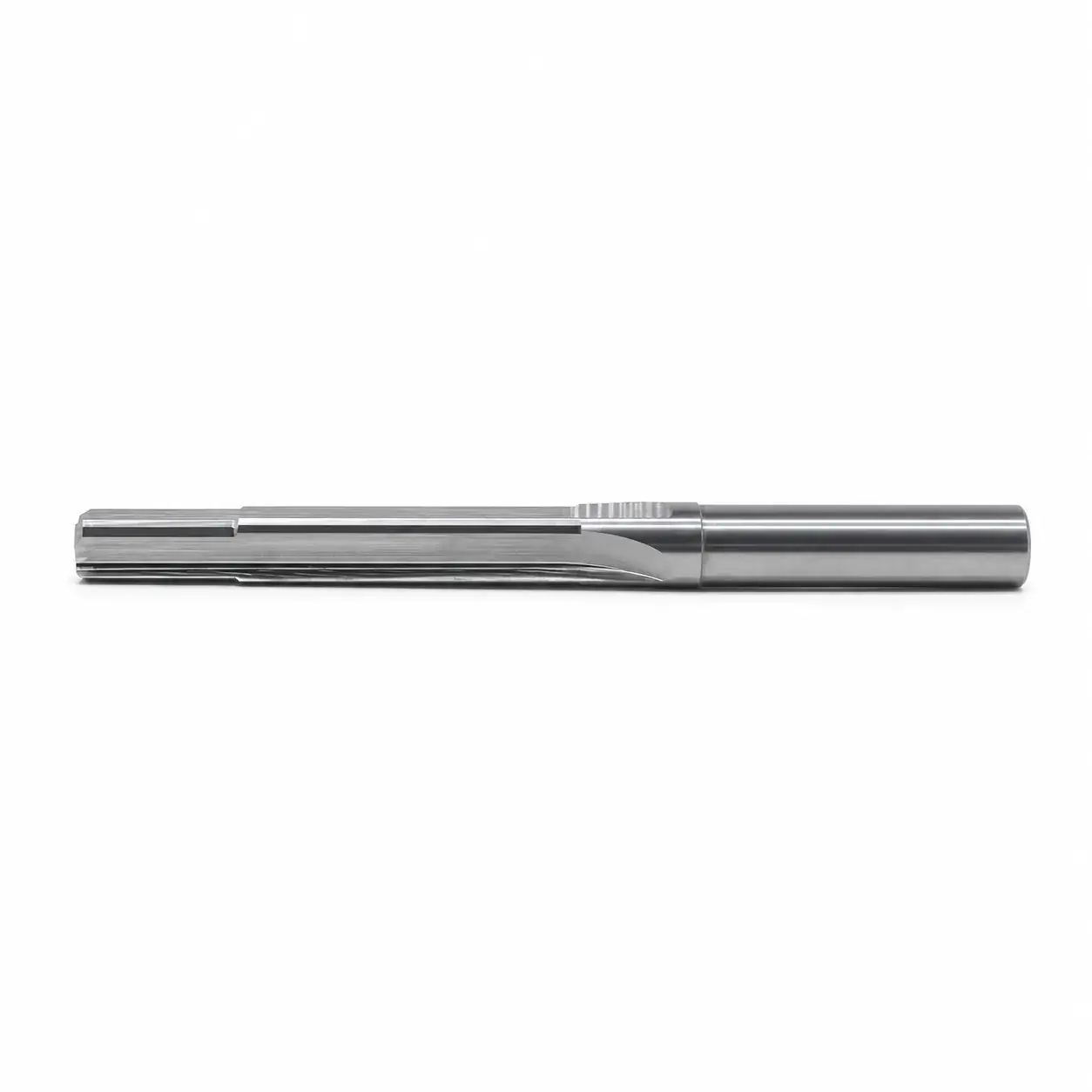 Side profile of a custom carbide blind-hole reamer