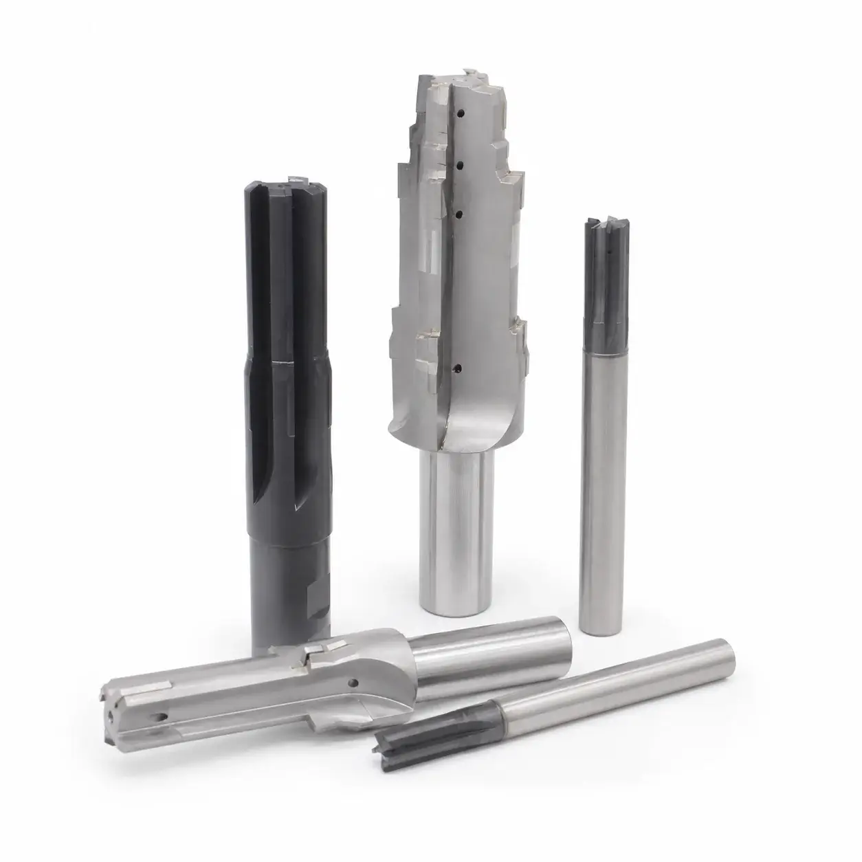 Custom carbide chucking reamers in multiple application-specific geometries
