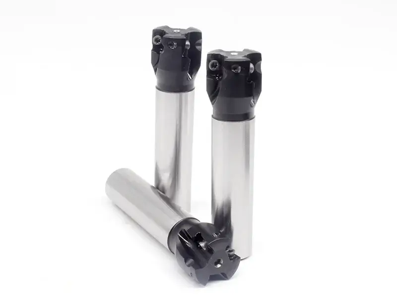 Indexable roughing cutters for metal removal rate and high productivity milling