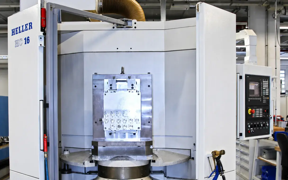 HELLER HC16 machining center used for the hydraulic pump bore application