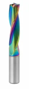Carbide end mill for aluminum machining